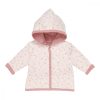Little Dutch kifordítható kabát pink blush/kis pink virágok 68