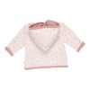 Little Dutch kifordítható kabát pink blush/kis pink virágok 74