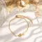 Cosmos beach vibe karkötő - Gold Shell