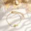 Cosmos beach vibe karkötő - Gold Shell