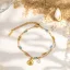 Cosmos beach vibe karkötő - Gold Shell