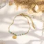 Cosmos beach vibe karkötő - Pearl and shell