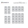 CONNETIX Clear Rectangle Pack 12 db