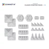 CONNETIX Clear Starter Pack 34 db