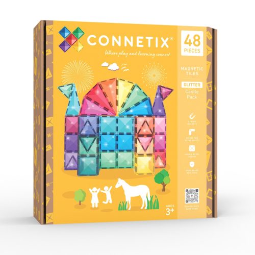 CONNETIX Glitter Castle Pack (48 db)