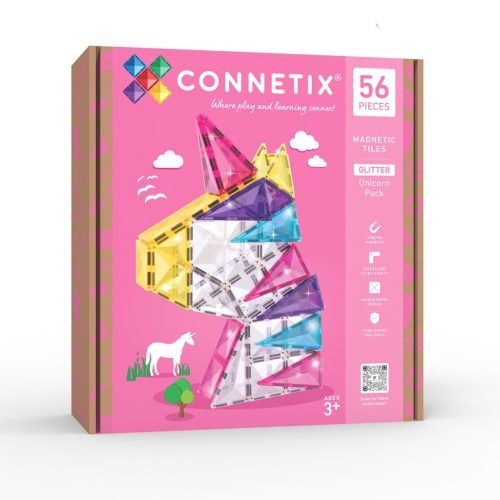 CONNETIX Glitter Unicorn Pack (56 db)