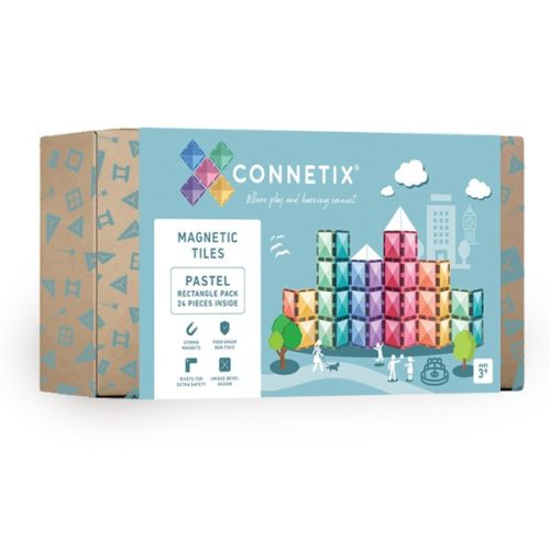 Connetix Pastel Rectangle Pack 24 db
