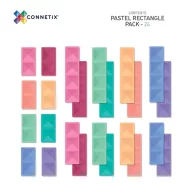 CONNETIX Pastel Rectangle Pack 24 db