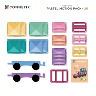 CONNETIX Pastel Motion jármű pack 26 db