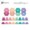 CONNETIX Pastel Geometry Pack 40 db
