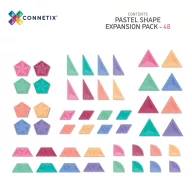 CONNETIX Pastel Shape Expansion Pack 48 db