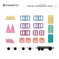 CONNETIX Pastel Transport Pack 50 db