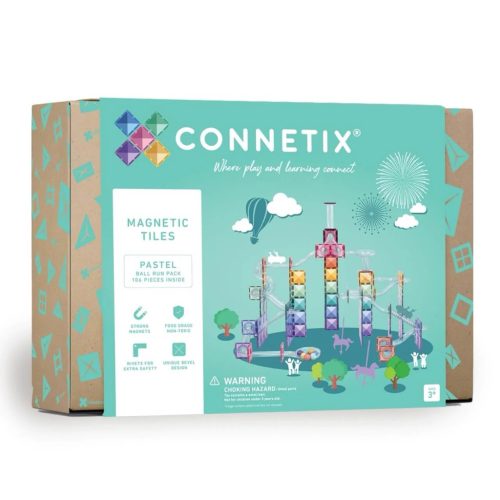 Connetix Pastel golyópálya 106 db