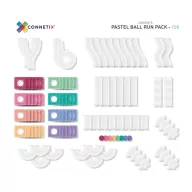 CONNETIX Pastel golyópálya 106 db