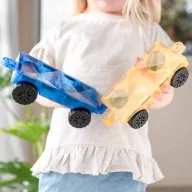 CONNETIX Rainbow car pack autós kiegészítő 2db