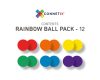 CONNETIX rainbow extra fagolyó csomag 12 db