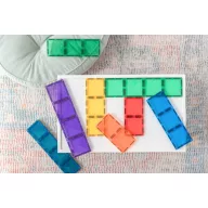 CONNETIX Rainbow Rectangle Pack 18 db