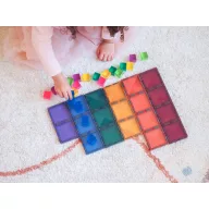 CONNETIX Rainbow Rectangle Pack 18 db