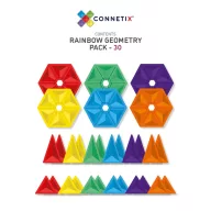 CONNETIX Rainbow Geometry Pack 30 db