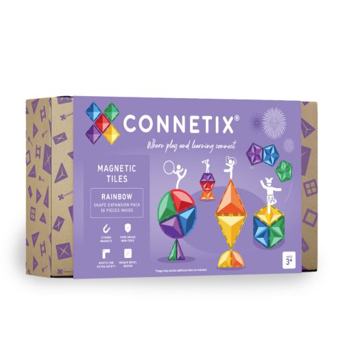 CONNETIX Rainbow Shape Expansion Pack 36 db