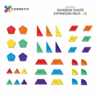 CONNETIX Rainbow Shape Expansion Pack 36 db