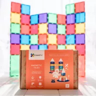 CONNETIX Rainbow Square Pack 42 db