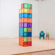 CONNETIX Rainbow Square Pack 42 db