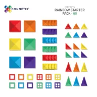 CONNETIX Rainbow Starter Pack 60 db