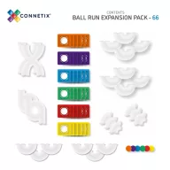 CONNETIX Rainbow golyópálya kiegészítő 66 db