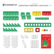   CONNETIX Christmas Tree - Limitált karácsonyi golyópálya - 71 db
