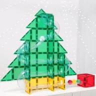   CONNETIX Christmas Tree - Limitált karácsonyi golyópálya - 71 db