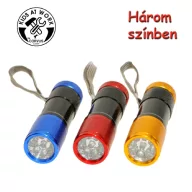 Djeco LED-es zseblámpa kisgyermekeknek, kényelmes fogással és tartós fényforrással