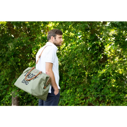 Childhome "Daddy Bag" Táska - Vászon - Khaki