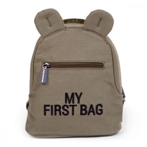 Childhome "My First Bag" Gyermek Hátizsák - Vászon - Khaki