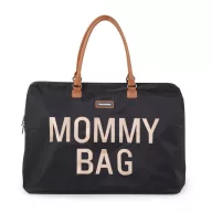 Childhome pelenkázó táska - Mommy bag - Black-Gold