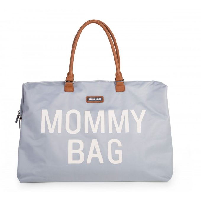 Mommy Bag - Big grey off white