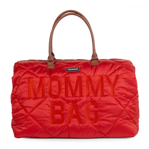 Childhome "Mommy Bag" Táska - Pufi - Piros