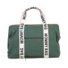 Mommy Bag - Nursery bag signature vászont - Zöld