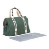 Mommy Bag - Nursery bag signature vászont - Zöld