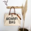 Childhome "Mommy Bag" Táska - Törtfehér/Fekete