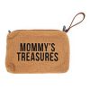 Childhome "Mommy's Treasures" Retikül - Plüss Barna-Kifutó termék!