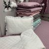 Pastell steppelt babaágynemű szett - Fehér 100x135 + 40x60