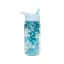 Petit monkey szívószálas kulacs glitter 300 ml - Bahama kék