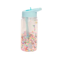   Petit monkey szívószálas kulacs macaron pops 300 ml - Menta