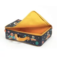 Djeco Kis textil bőrönd - Űrutazás - Space suitcase