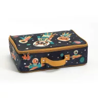 Djeco Kis textil bőrönd - Űrutazás - Space suitcase