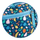 Djeco Gyümölcsös mintás gyerek övtáska élénk színekkel és gyümölcsökkel