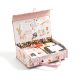 Djeco Irodaszeres bőrönd - Tina kisbőröndje - Tinou stationery case