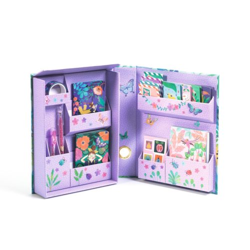 Djeco Irodaszeres bőrönd - Marcsi kisszekrénye - Marie stationery cabinet