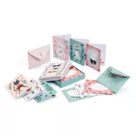 Djeco Képeslap készlet borítékkal - Lucille writing set